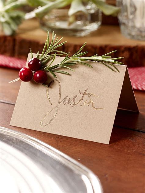 Rosemary Seating Cards This Place Card Craft Is Easy To Make And Adds