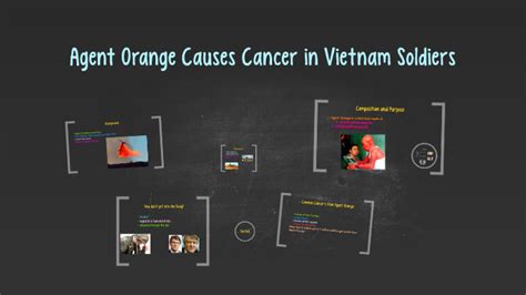 Agent Orange Causes Cancer In Vietnam Soliders By Kiera Thelen
