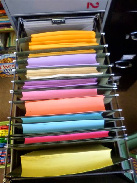 I did create a home management binder that has helped me organize my daily. Math = Love: Organizing My Colored Paper Obsession
