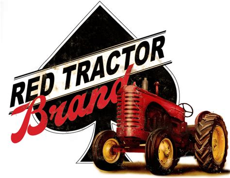 Red Tractor Logo Blackdot Design Studio Creative Quality Graphic