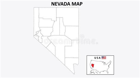 Nevada Map State And District Map Of Nevada Political Map Of Nevada