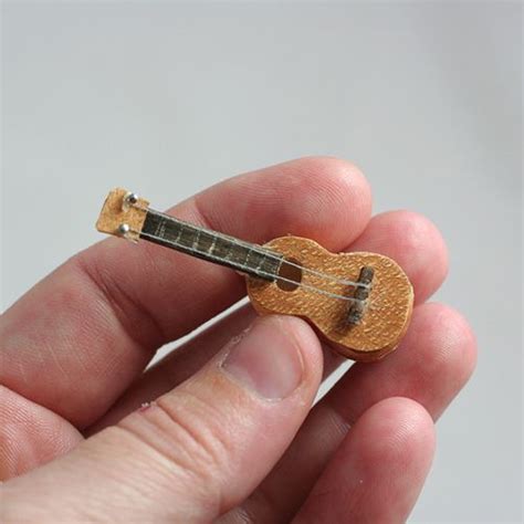 Tiny Guitar The Small Object Crafts To Make Mini Things Tiny