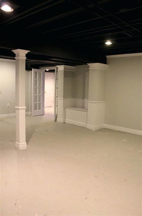 Unfinished basement wall ideas ceiling paint cheap covering. Easy Nail Trend With Cool Spray Paint Unfinished Basement ...