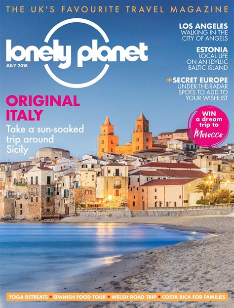 Lonely Planet Magazine July 2018 Back Issue
