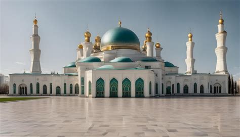 Premium Photo Nursultan Astana Kazakhstan The Hazrat Sultan Mosque In