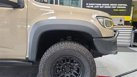 Aev Highmark Fender Flares 35s On Stock Height Zr2 Front Chevy