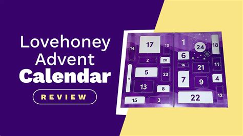 Lovehoney Advent Calendar Review Best Sex Toy Advent Calendar Youtube
