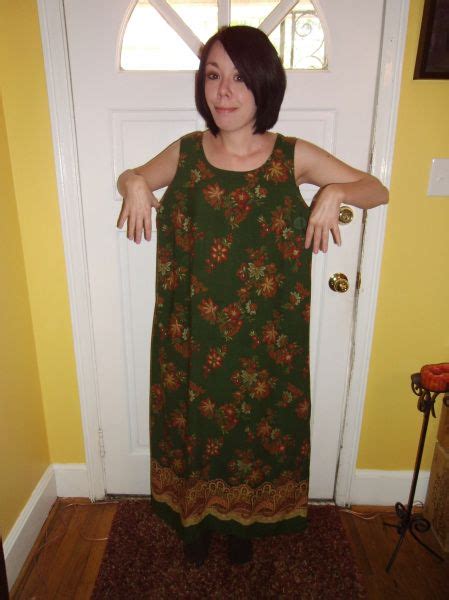 Day 147 Happy Thanksgiving Dress Refashion Upcycle Clothes