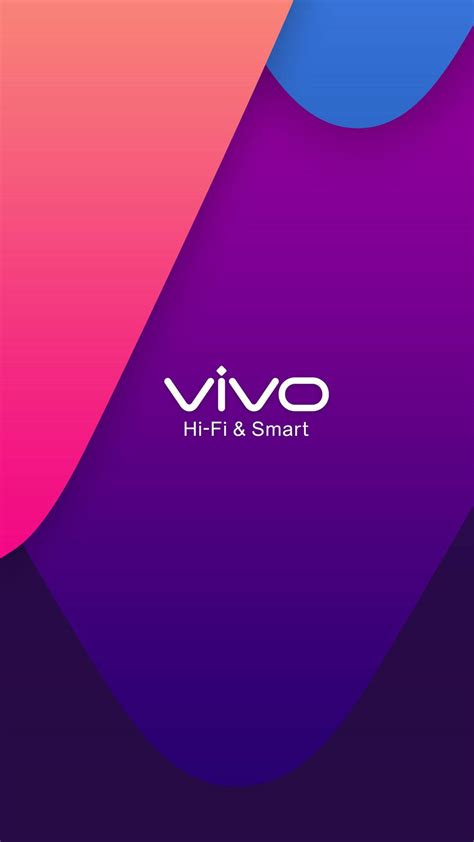 Download Vivo Logo Colorful Shapes Wallpaper