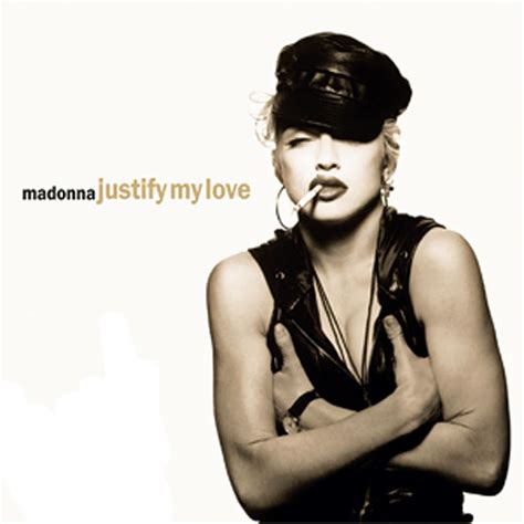 Madonna Justify My Love Single From The Immaculate Collection
