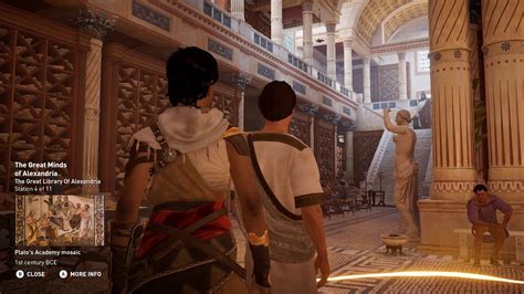 Assassin S Creed Origins Discovery Mode Education In Alexandria