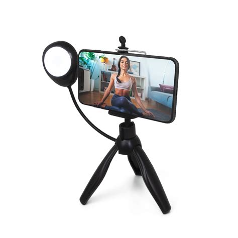 Buy Realm Selfie Content Creator Studio With Led Light And Tripod Selfie