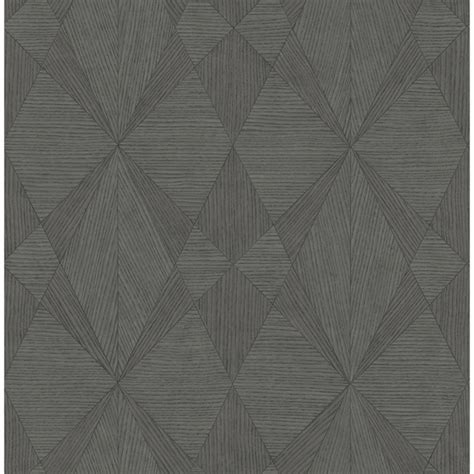 2896 25334 Intrinsic Dark Grey Textured Geometric Wallpaper By