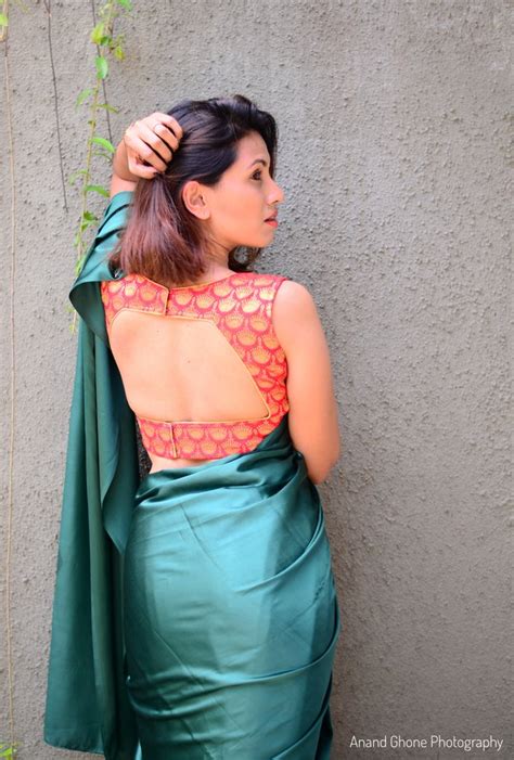 How To Style In Satin Saree