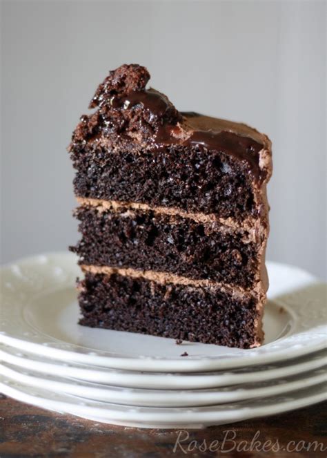 Pour into the prepared cake pans. CHOCOLATE CAKE RECIPES FROM SCRATCH - Durmes Gumuna