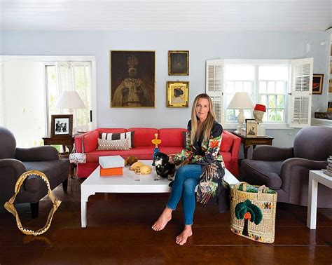 My Haven India Hicks The Designer 51 In The Living Room Of Her Home
