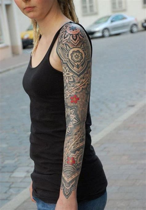 30 Splendid Sleeve Tattoo Design Inspirations For Women Ecstasycoffee
