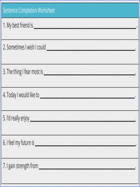 Free printable self esteem worksheets pdf