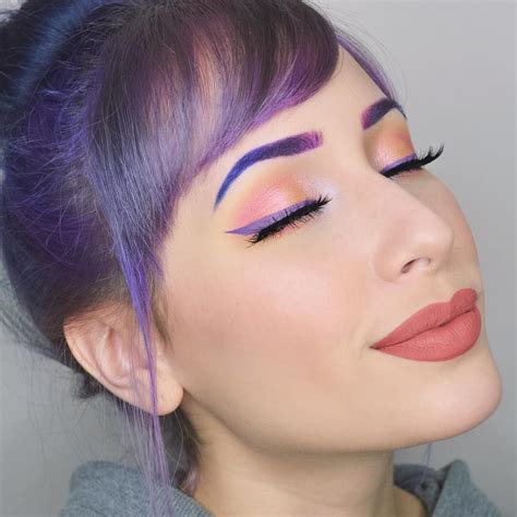 Cotton Candy Purple Pixie Makeup Look Created By Ahitsrosa ⠀ Follow