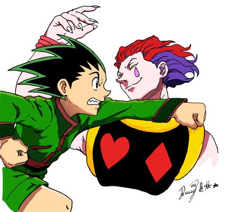 Gon Vs Hisoka By Dagafer98 On Deviantart