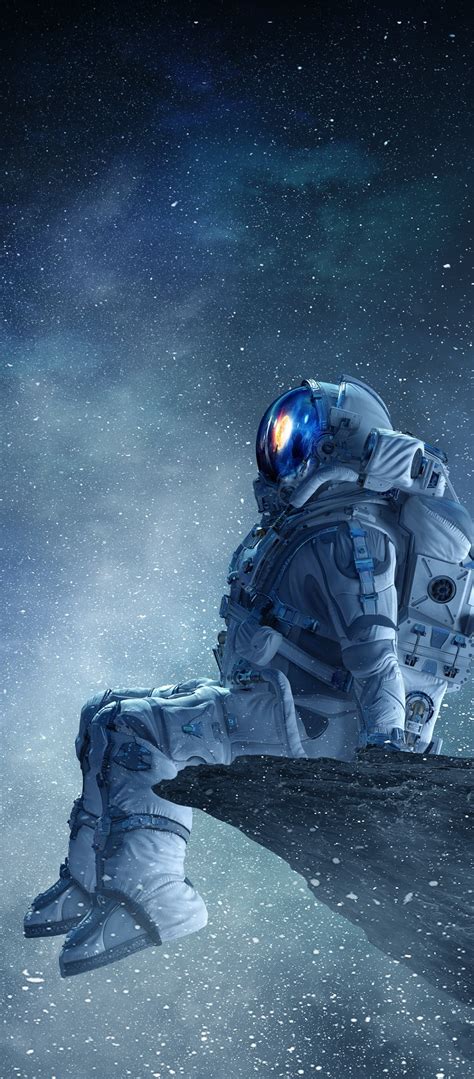 Wallpaper Id 351947 Sci Fi Astronaut Phone Wallpaper 1080x2460