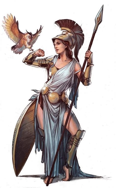 Athena Greek Goddess Of Wisdom And War