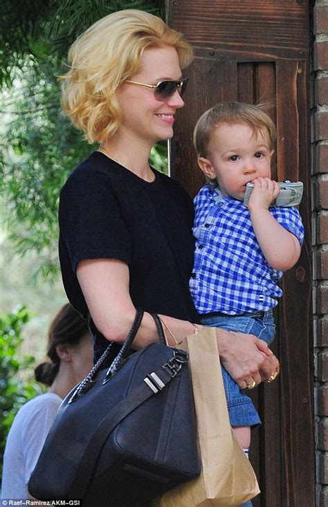 January Jones Takes Son Xander On A Playdate Daily Mail Online