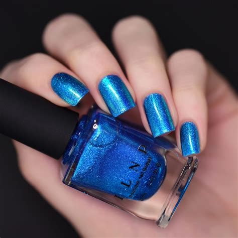 Blueprint Electric Blue Ultra Metallic Bright Nail Polish ♥ Boutique