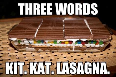 Kit Kat Lasagna Food Recipes Yummy Food