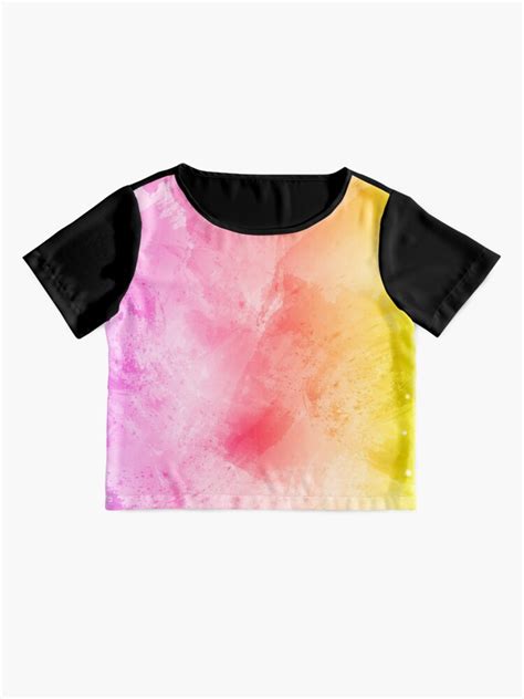 Rainbow Abstract Artistic Watercolor Splash Background Womens