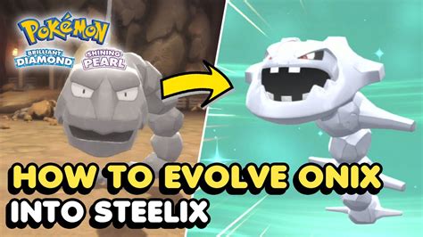 How To Evolve Onix Into Steelix In Pokemon Brilliant Diamond Shining