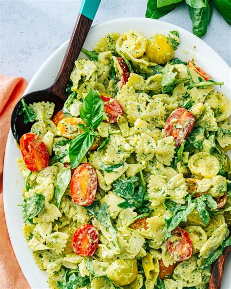 Pesto Pasta Salad Healthy Meal