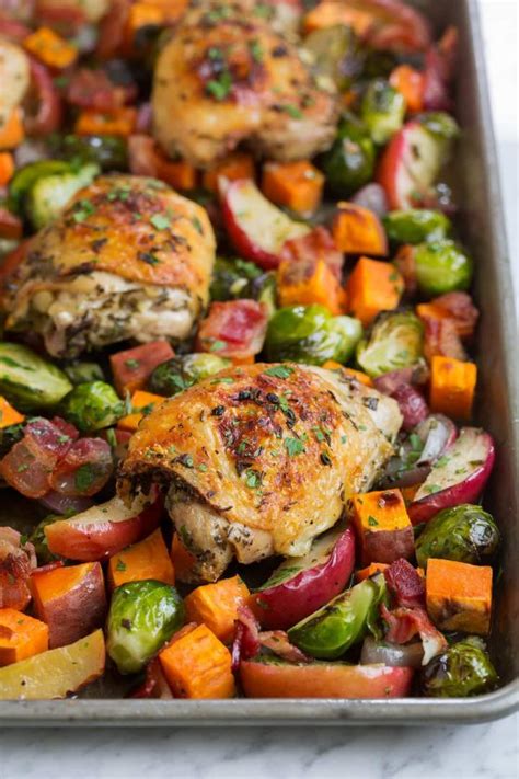 Autumn Chicken Dinner Recipe {one Pan } Cooking Classy
