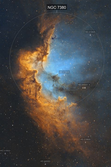 The Wizard Nebula Ngc 7380 In Sho Chad Leader Astrobin