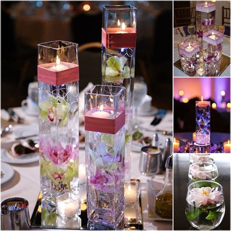 Diy Floating Candle Centerpieces Tutorial
