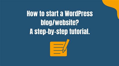 [for beginners] how to start a wordpress blog in 2023