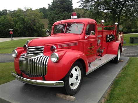 Chevrolet Fire Truck Fire Service Fire Dept Vintage Trucks Classic