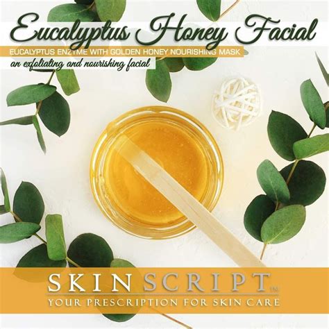 Pin By Top Note Beauty Bar On Skin Script Honey Facial Professional