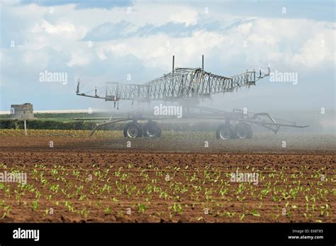 Briggs Self Propelled Wheeled Irrigation System Watering Newly Planted