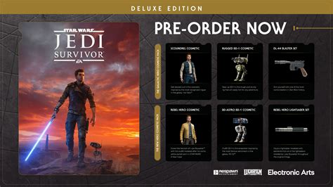 Buy Star Wars Jedi Survivor Deluxe Edition On Playstation 5 Game