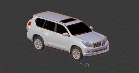 Car models list offers toyota reviews, history, photos, features, prices and upcoming toyota cars. low-poly Toyota Land Cruiser Prado 3D Model | CGTrader
