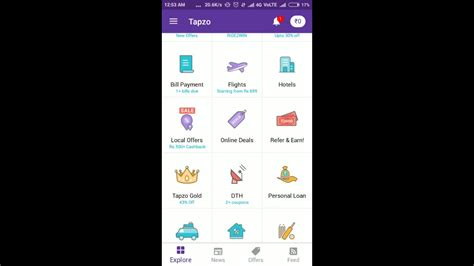 Review Of Tapzo An All In One App Youtube