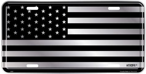 Wholesale Embossed License Plate Flag Stars And Stripes
