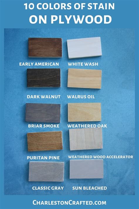 How To Stain Plywood