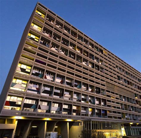 The unités d'habitation are among the most famous works of le corbusier. Le Corbusiers Berliner Wohnmaschine ist jetzt wieder ...