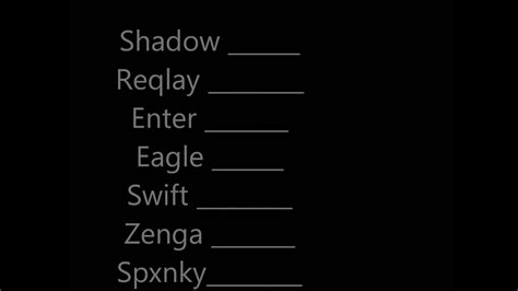 Check spelling or type a new query. Good clan names - YouTube