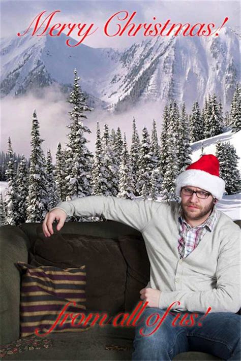21 Hilarious Solo Christmas Cards Pleated Jeans