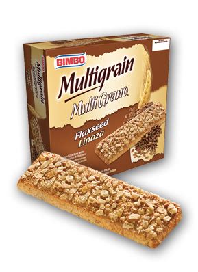 Bimbo Bread Barra Multigrano Linaza Multigrain With Flaxseed Bars