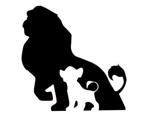 Disney Lion King Simba Vinyl Sticker Decal Disneyland Etsy Lion