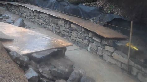 Retaining Wall Construction Chris Orser Landscaping Youtube